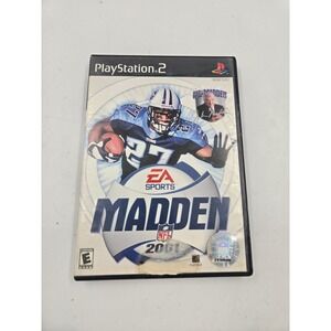 Madden NFL 2001 PlayStation 2 Video Game EA Sports Complete